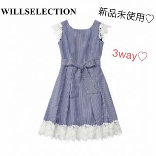 WILLSELECTION - 【新品】ウィルセレクション♡フラワー♡レース♡ワンピース