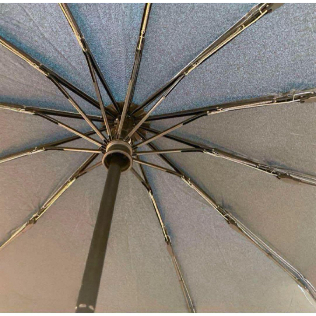【ピンク】折りたたみ傘 ワンタッチ 自動開閉 晴雨兼用 12本骨 撥水 速乾 レディースのファッション小物(傘)の商品写真