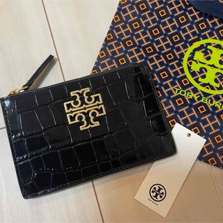 Tory Burch - GW限定特価！トリーバーチ　クロコダイル　コインケース　カードケース　黒