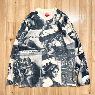 シュプリーム(Supreme)の激レア！17AW SUPREME “Michelangelo” L/S TEE(Tシャツ/カットソー(七分/長袖))