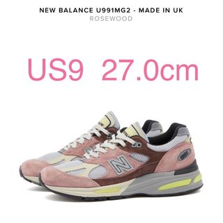 ニューバランス(New Balance)のNEW BALANCE U991 MG2 rosewood 27.0cm(スニーカー)