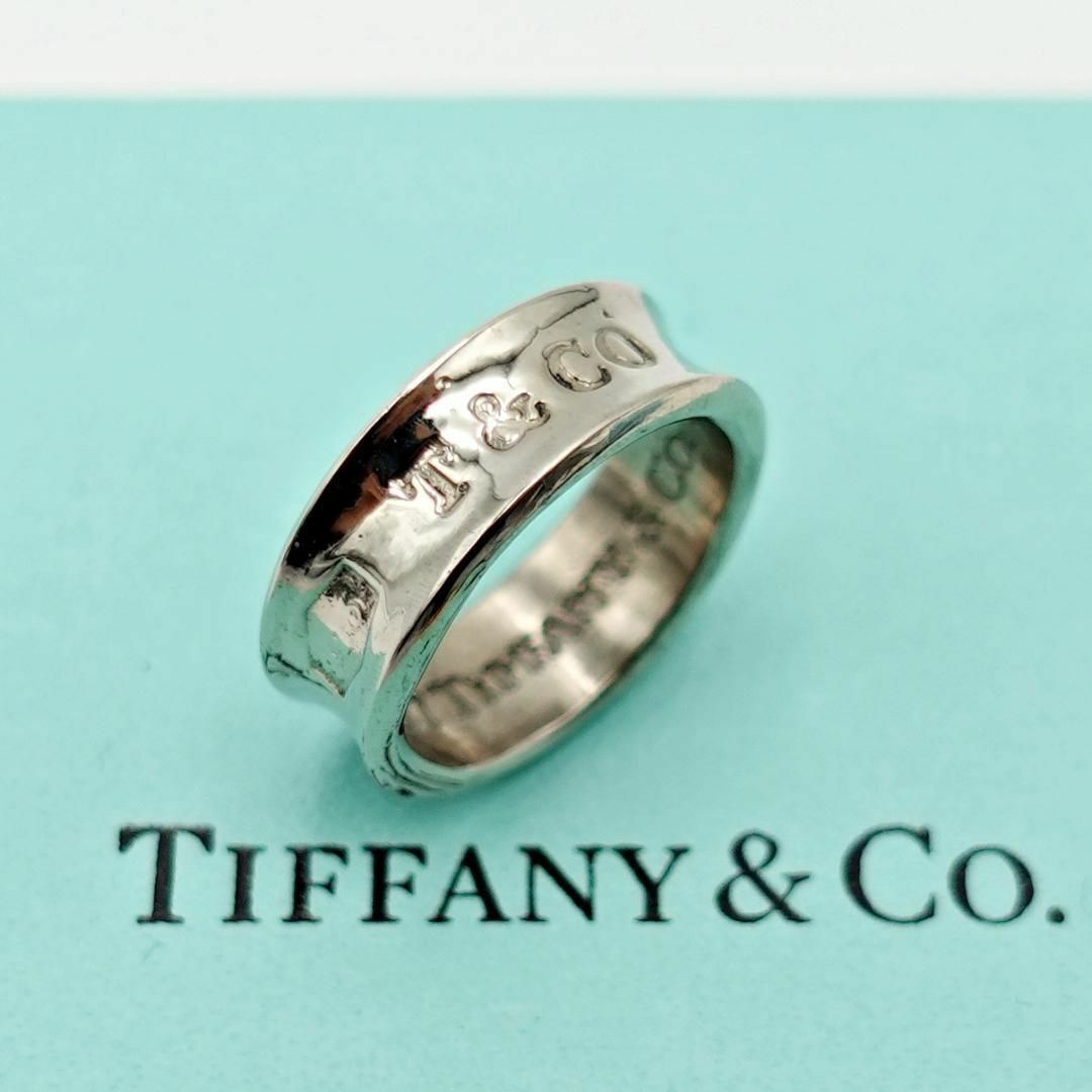 Tiffany & Co.(ティファニー)の7号 TIFFANY ティファニー ワイド ナロー リング シルバー 1837 レディースのアクセサリー(リング(指輪))の商品写真