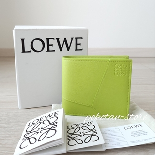 LOEWE - 未使用【ロエベ】日本限定品　パズル　バイフォールド　コイン　ウォレット　折り財布