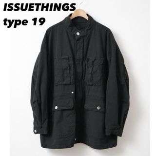 ワンエルディーケーセレクト(1LDK SELECT)のISSUETHINGS イシューシングス type 19 Black ブラック(ミリタリージャケット)