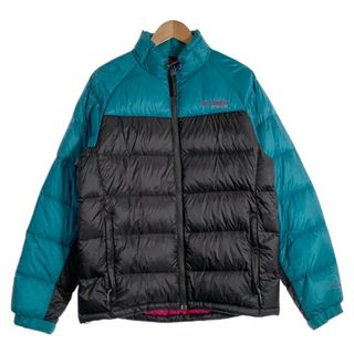 コロンビア(Columbia)のColumbia コロンビア チタンニウム ベングラダウンジャケット ブラック ブルー PM5202 Size L(ダウンジャケット)