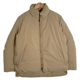 DESCENTE ALLTERRAIN デサントオルテライン HEATNAVI PUFF DOWN JACKET ヒートナビ パフダウンジャケット ベージュ DLMOJC32S Size S(ダウンジャケット)