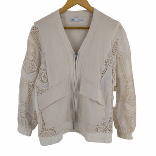 ザラ(ZARA)のZARA(ザラ) knit bomber jacket レディース アウター(その他)