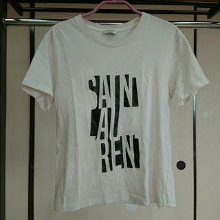 サンローラン(Saint Laurent)のSAINT LAURENT PARIS POSTER-T XS(Tシャツ/カットソー(半袖/袖なし))