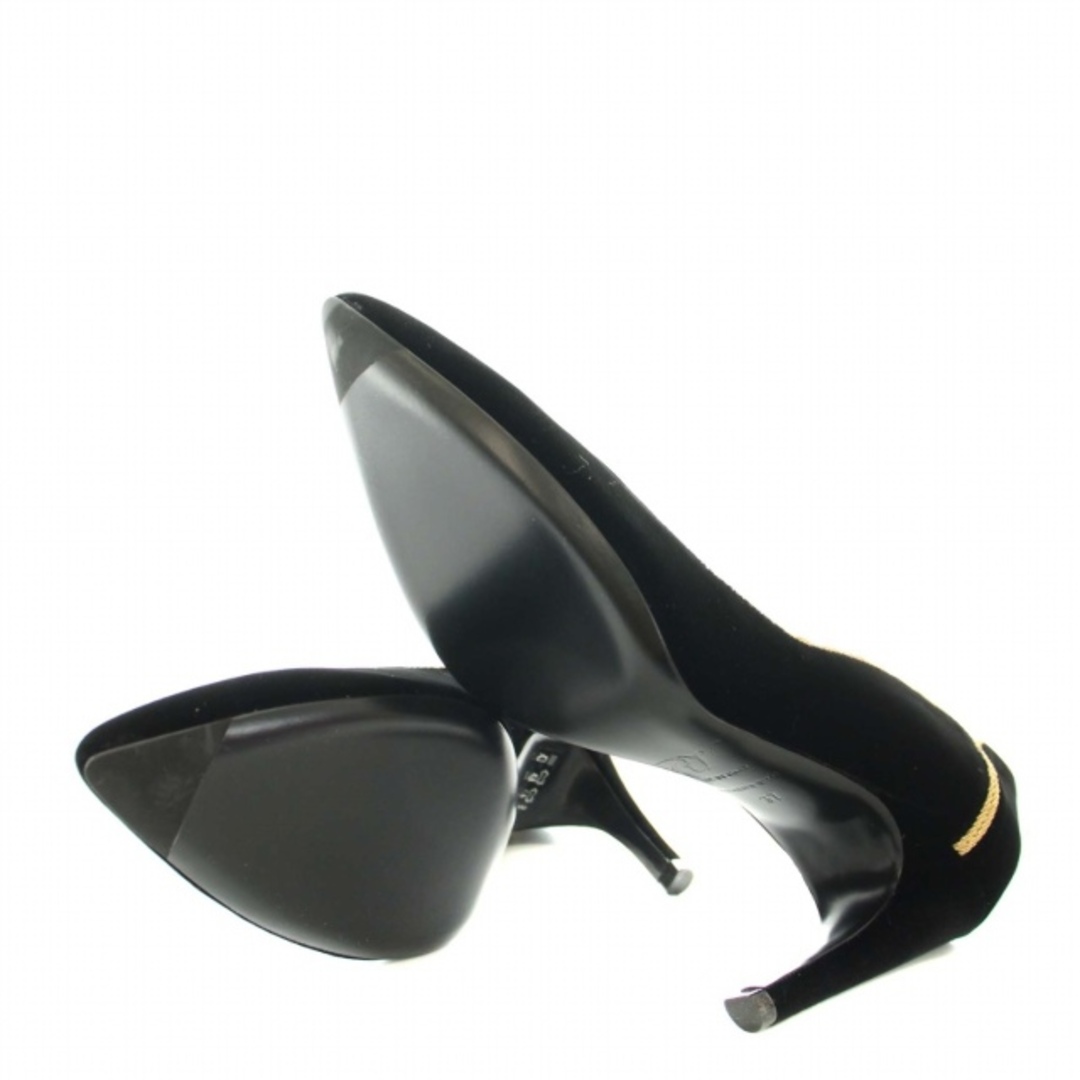 ROGER VIVIER(ロジェヴィヴィエ)のロジェヴィヴィエ ベルベットショックリアルパンプス ポインテッドトゥ ハイヒール レディースの靴/シューズ(ハイヒール/パンプス)の商品写真