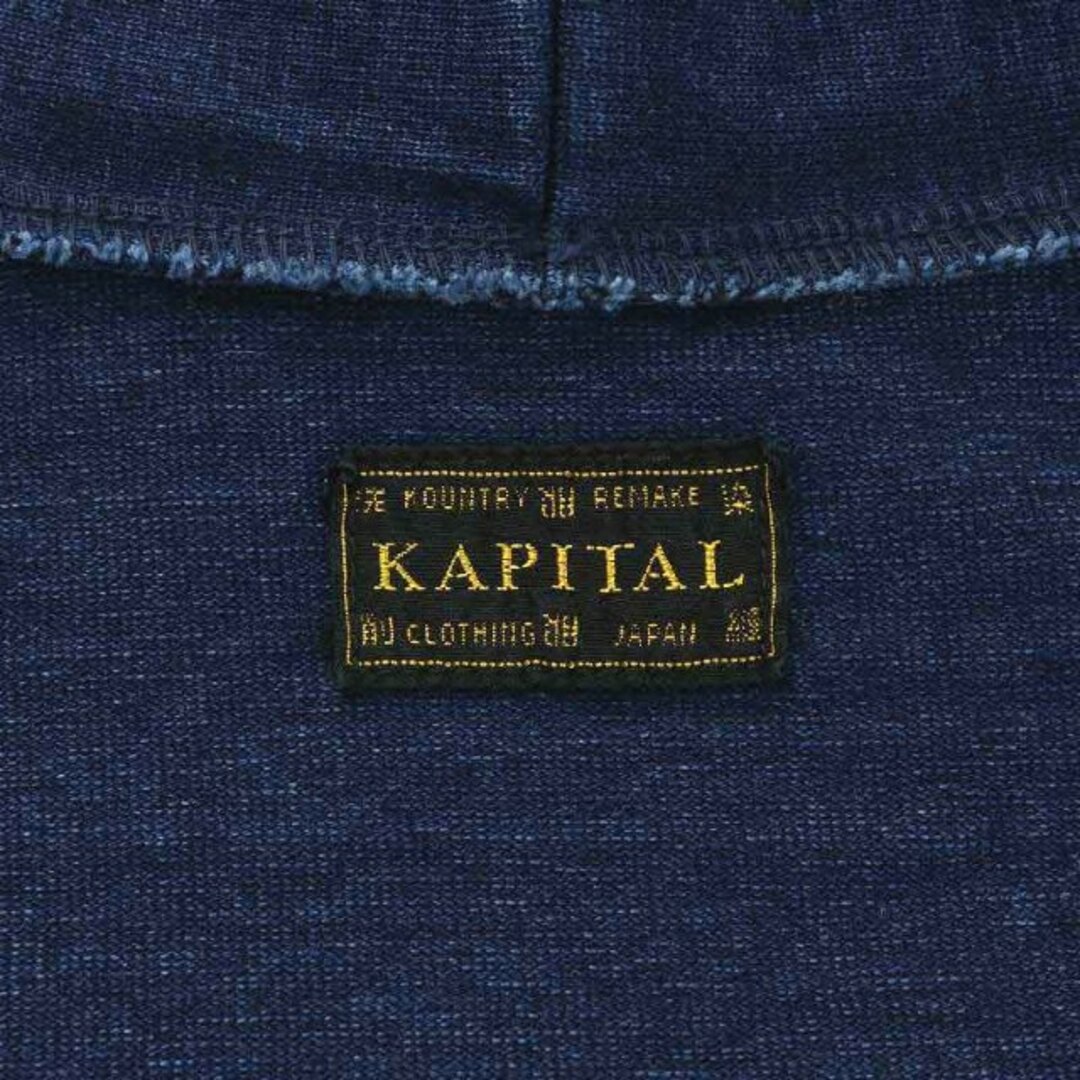 KAPITAL(キャピタル)のkapital カーディガン KAKASHI 長袖 紺 ベージュ 赤 メンズのトップス(カーディガン)の商品写真