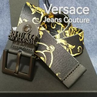 ヴェルサーチ(VERSACE)の★新品・メンズ【Versace Jeans Couture】テープ素材　バロック(ベルト)