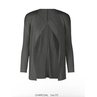 プリーツプリーズイッセイミヤケ(PLEATS PLEASE ISSEY MIYAKE)の【新品未使用】プリーツプリーズ　3月　カーディガンPP41JO133(カーディガン)