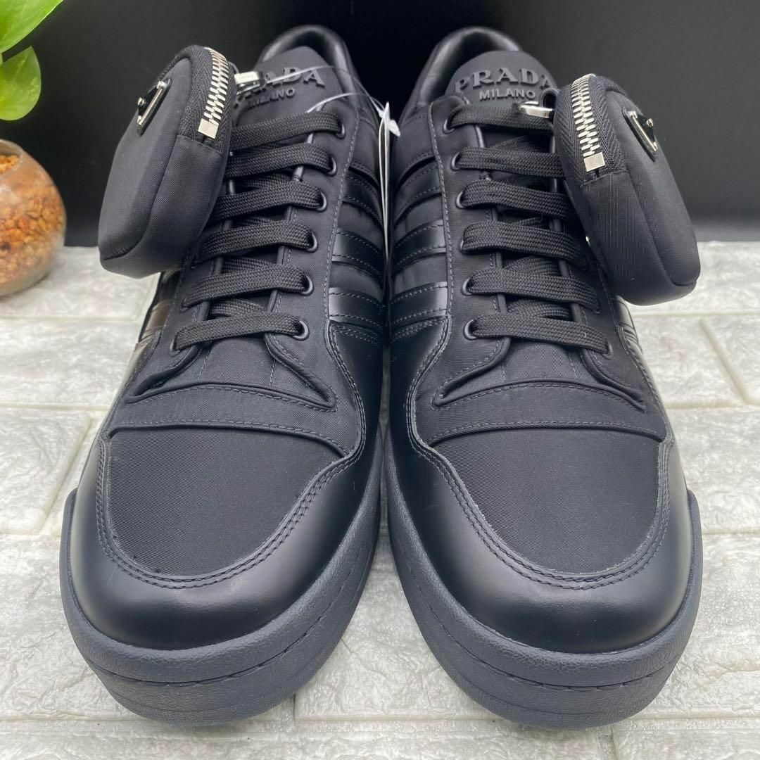 adidas(アディダス)の★新品 PRADA × adidas スニーカー 三角ロゴ リナイロン 黒 31 メンズの靴/シューズ(スニーカー)の商品写真