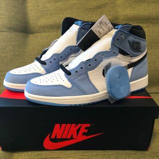 ナイキ(NIKE)のNIKE AIR JORDAN 1 RETRO HIGH OG blue(スニーカー)