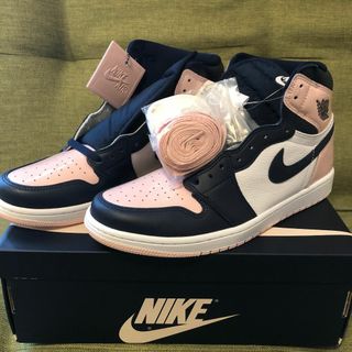 ナイキ(NIKE)のNike wmns Air Jordan 1 OG Bubblegum(スニーカー)