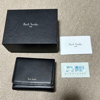 ポールスミス(Paul Smith)のポールスミス　がま口　三つ折り財布　ブラック(財布)