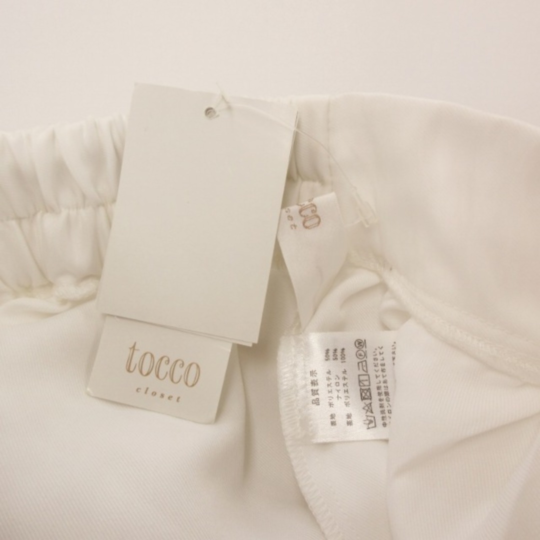 tocco(トッコ)のトッコ 今どきレディなシースルーフラワー刺繍オーガンジースカート M ■023  レディースのスカート(ひざ丈スカート)の商品写真