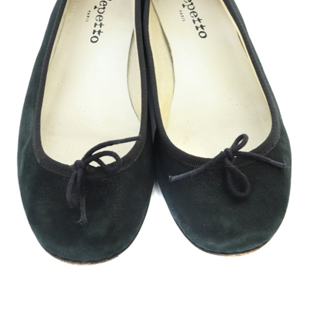 repetto(レペット)のレペット フラットバレエシューズ リボン 38 24cm 黒 レディースの靴/シューズ(バレエシューズ)の商品写真