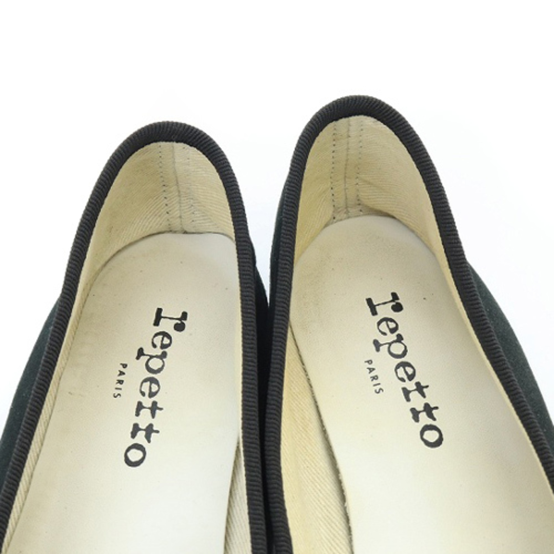 repetto(レペット)のレペット フラットバレエシューズ リボン 38 24cm 黒 レディースの靴/シューズ(バレエシューズ)の商品写真