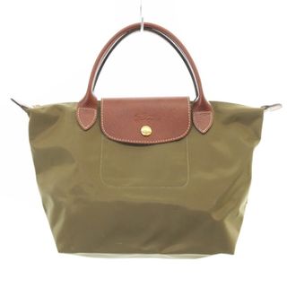 LONGCHAMP - ロンシャン ル プリアージュ ル トートバッグ ハンドバッグ カーキ 緑 茶色