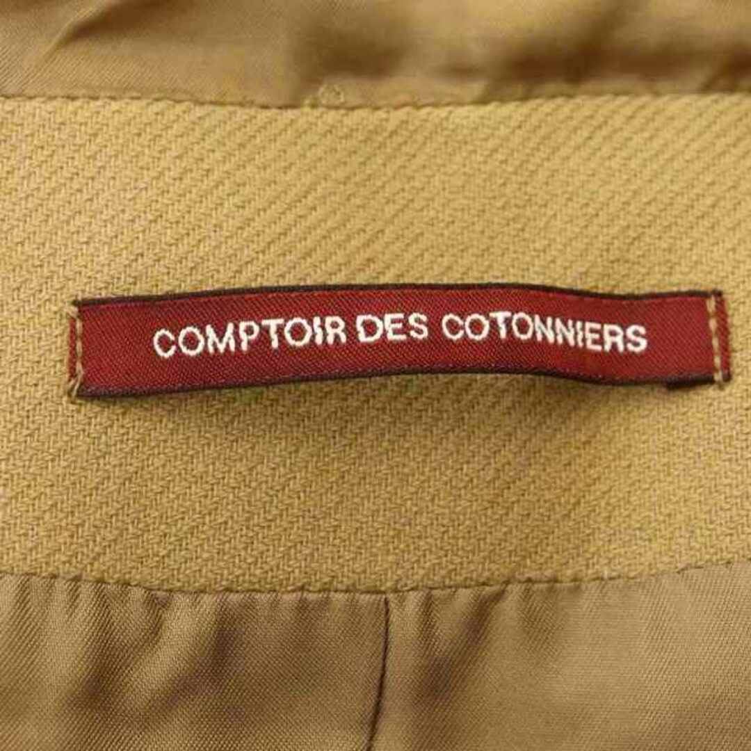 Comptoir des cotonniers(コントワーデコトニエ)のコントワーデコトニエ コート アウター フード ジップアップ ウール混 36 レディースのジャケット/アウター(その他)の商品写真