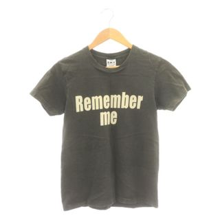 ティーエムティー(TMT)のTMT REMEMBER ME Tシャツ クルーネック 半袖 S ダークグレー(Tシャツ/カットソー(半袖/袖なし))