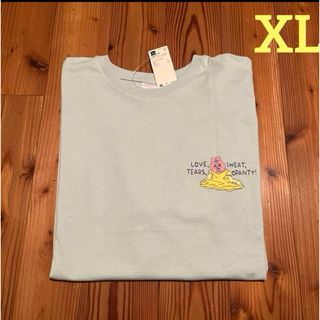 ジーユー(GU)のGU おぱんちゅうさぎ　グラフィックT  XL(Tシャツ(半袖/袖なし))