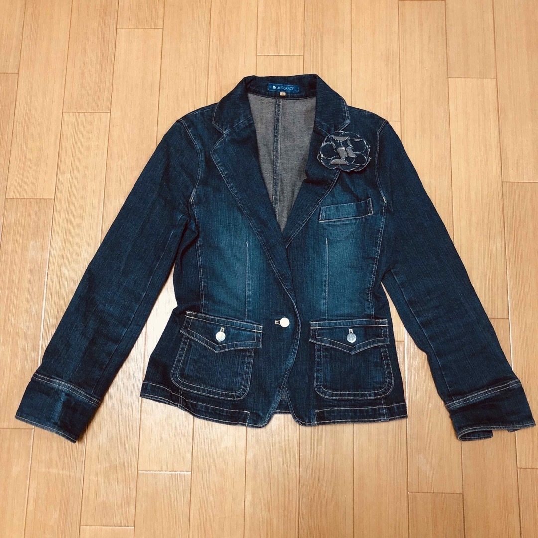 M'S GRACY - エムズグレイシー レディース デニムジャケット M'S GRACY - エムズグレイシー レディース デニムジャケット