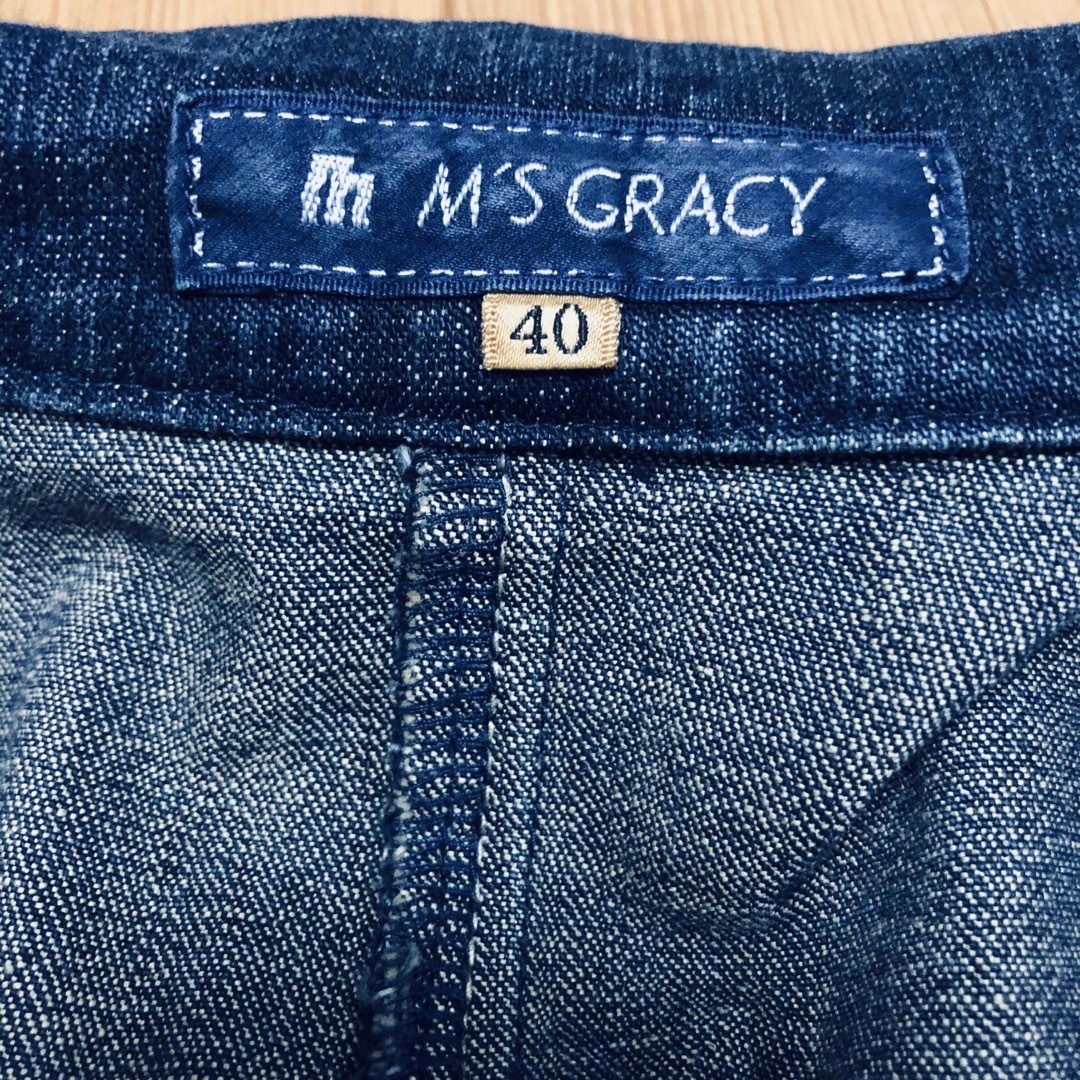 M'S GRACY - エムズグレイシー レディース デニムジャケット M'S GRACY - エムズグレイシー レディース デニムジャケット