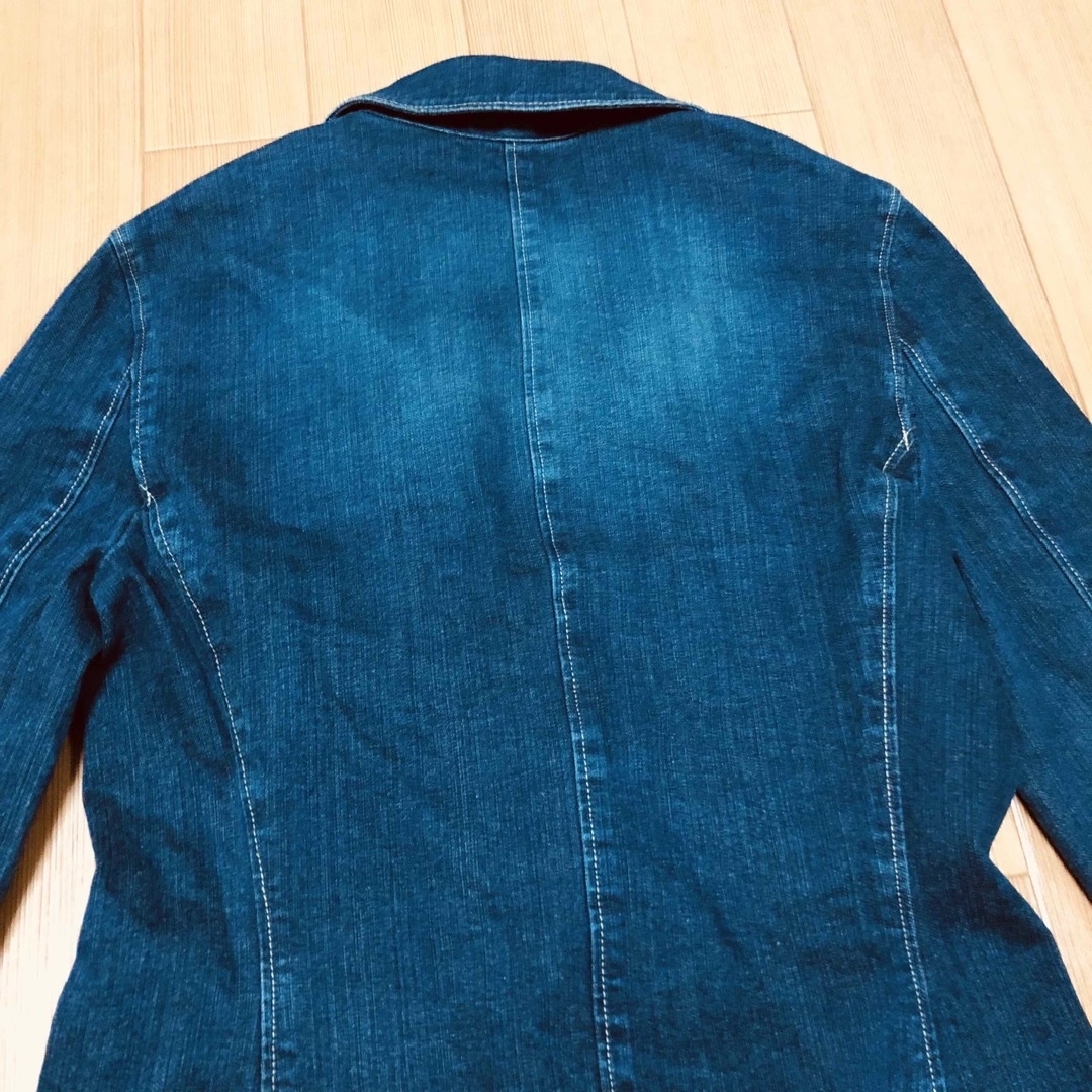 M'S GRACY(エムズグレイシー)のエムズグレイシー レディース デニムジャケット サイズ40 インディゴブルー レディースのジャケット/アウター(Gジャン/デニムジャケット)の商品写真