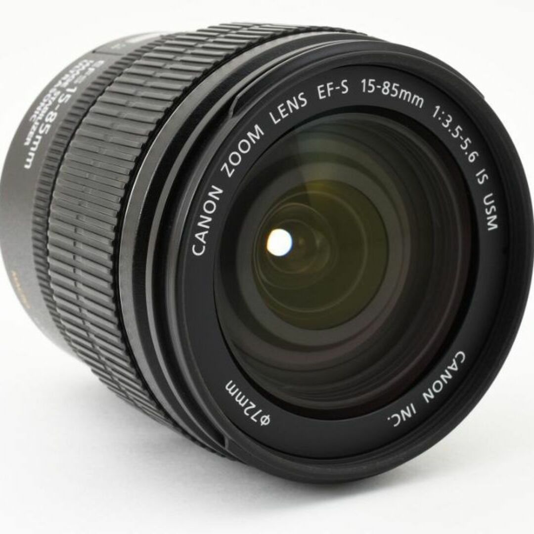 Canon(キヤノン)の【C52】Canon EF-S15-85mm F3.5-5.6 IS USM スマホ/家電/カメラのカメラ(レンズ(ズーム))の商品写真