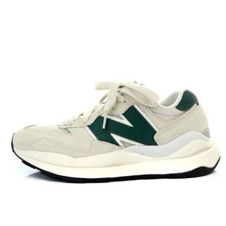 ニューバランス(New Balance)のNEW BALANCE M5740ESA  スニーカー US6 クリーム 緑色(スニーカー)