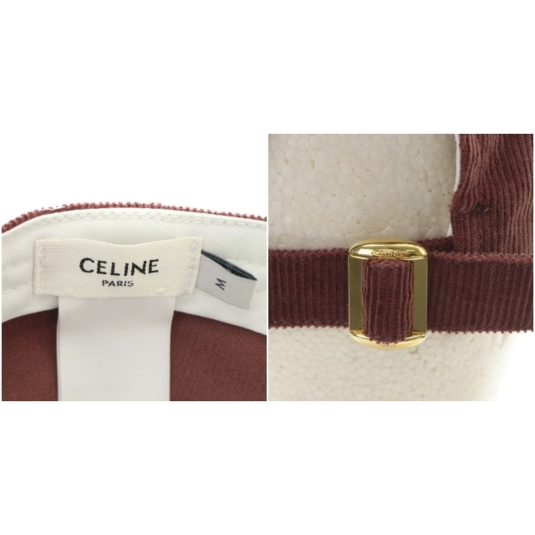 celine(セリーヌ)のセリーヌ 帽子 トリオンフ ロゴ M BLUSH 2AUT6681H レディースの帽子(キャップ)の商品写真