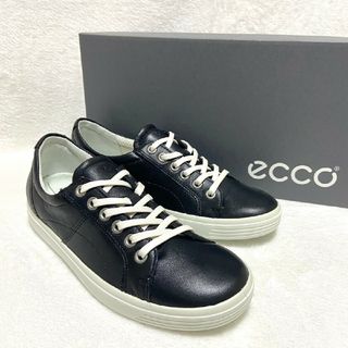 エコー(ECCO)の新品未使用　エコー ECCO ソフトクラシック W レザー　スニーカー　36(スニーカー)