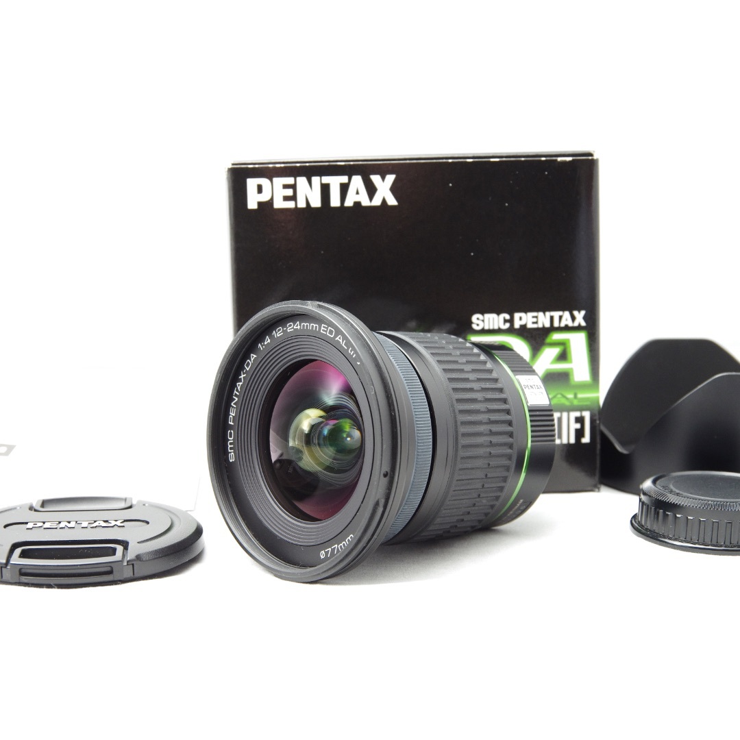 PENTAX(ペンタックス)の 生産終了美品 ペンタックス DA 12-24mm F4 超広角ズームレンズ スマホ/家電/カメラのカメラ(レンズ(ズーム))の商品写真