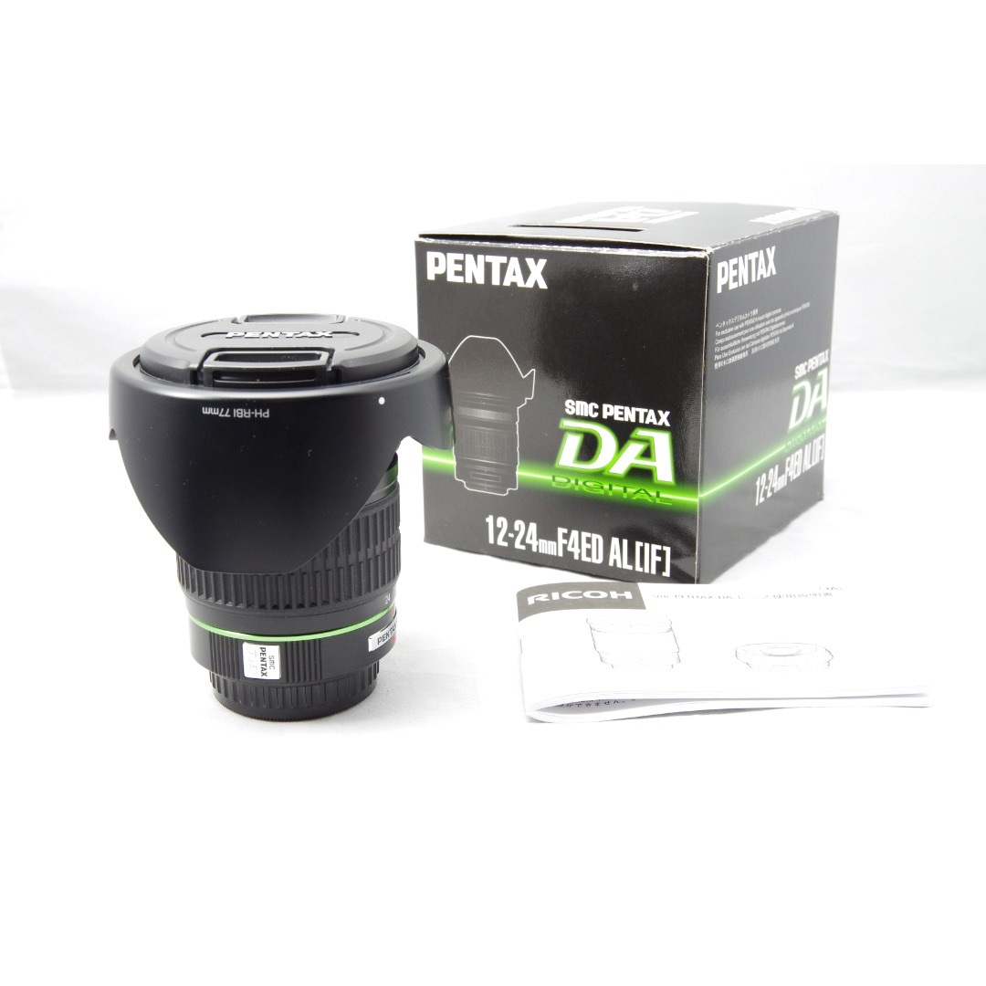 PENTAX(ペンタックス)の 生産終了美品 ペンタックス DA 12-24mm F4 超広角ズームレンズ スマホ/家電/カメラのカメラ(レンズ(ズーム))の商品写真