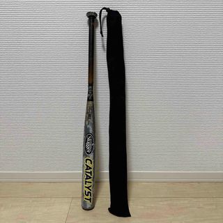 ルイスビルスラッガー(Louisville Slugger)の2015 カタリストソフトボールバット 革ゴム３号 710g 85cm トップ(バット)