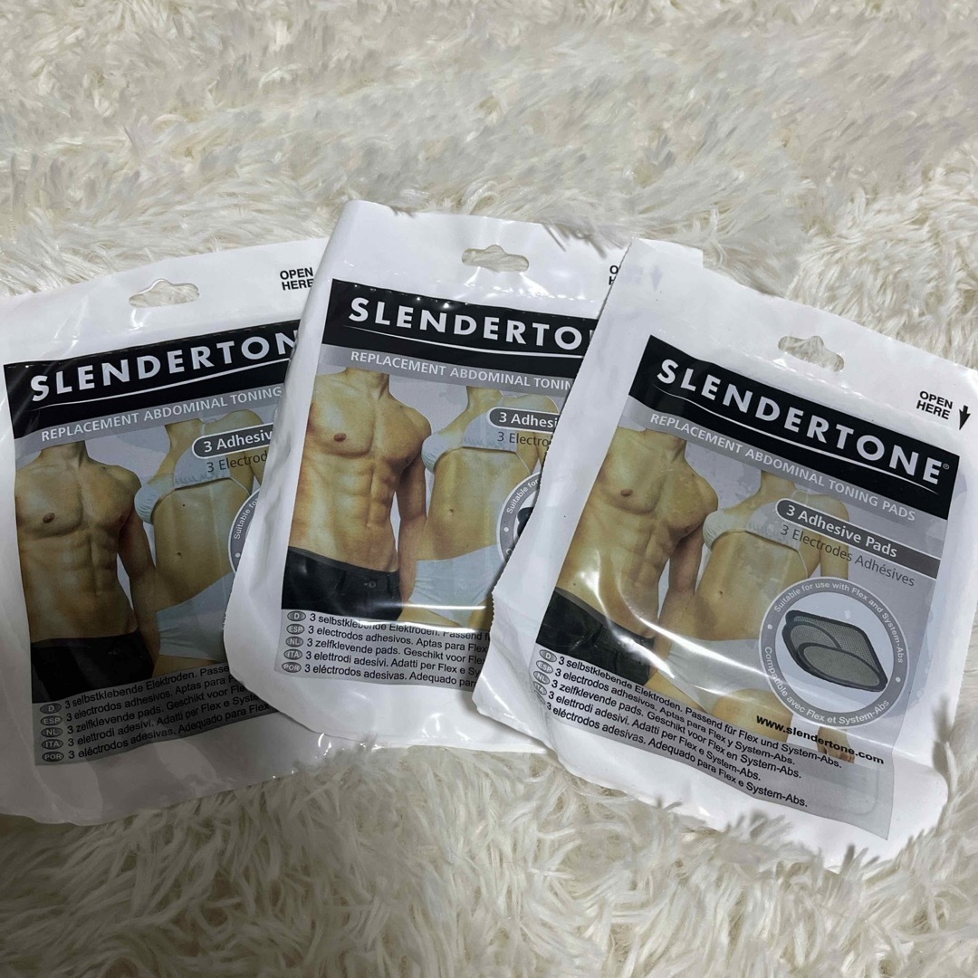 【未開封 】スレンダートーン 交換ジェルパッド ３袋  SLENDERTONE スポーツ/アウトドアのトレーニング/エクササイズ(トレーニング用品)の商品写真