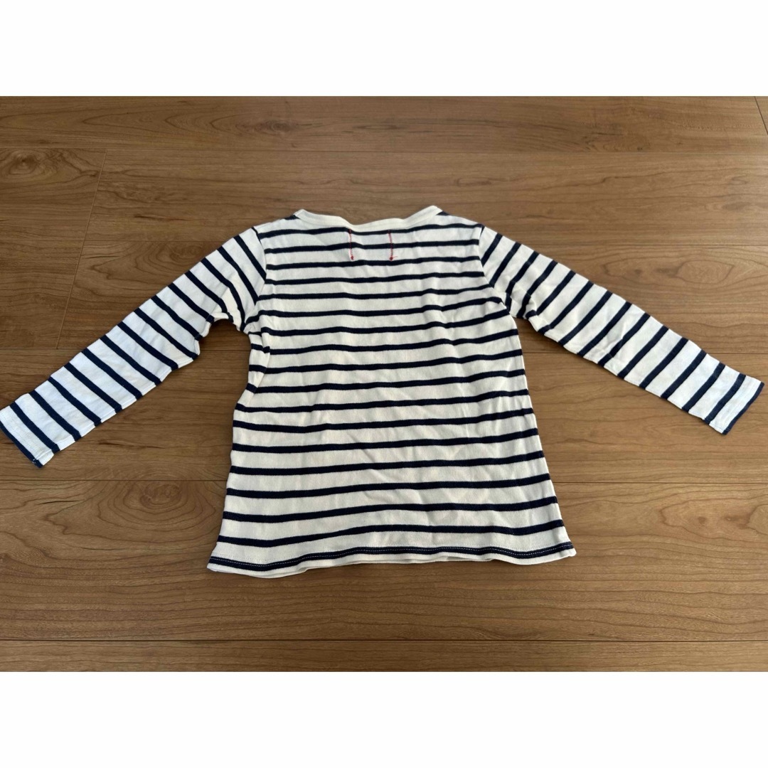 Lee(リー)のLee リー　キッズ　トップス　長袖　ボーダー　120 キッズ/ベビー/マタニティのキッズ服女の子用(90cm~)(Tシャツ/カットソー)の商品写真