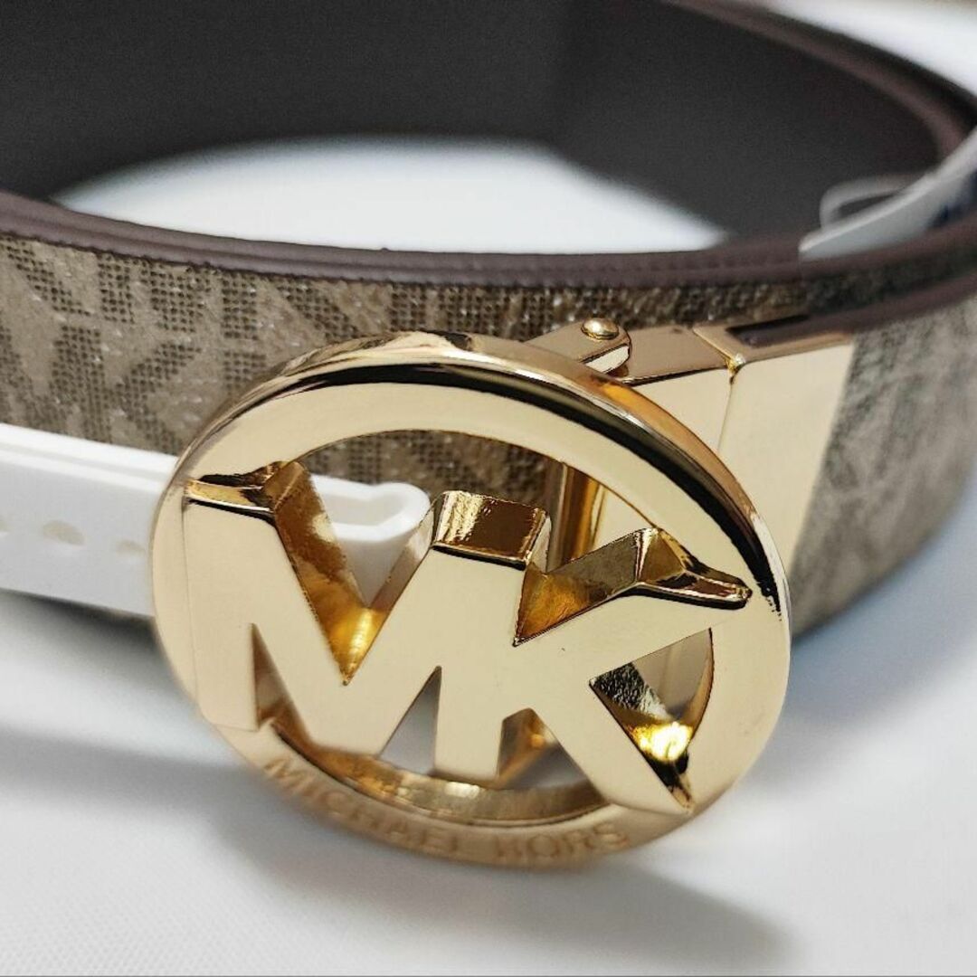 Michael Kors(マイケルコース)の【新品】 MICHAEL KORS ベルト リバーシブル   XL レディースのファッション小物(ベルト)の商品写真