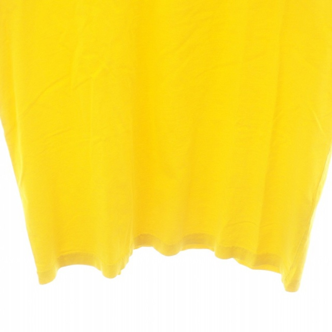 DIESEL(ディーゼル)のディーゼル DIESEL Tシャツ カットソー 半袖 プリント コットン M 黄 メンズのトップス(Tシャツ/カットソー(半袖/袖なし))の商品写真