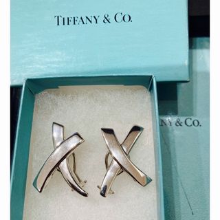 ティファニー(Tiffany & Co.)のTiffany シルバー925 キス  ラージピアス(ピアス)