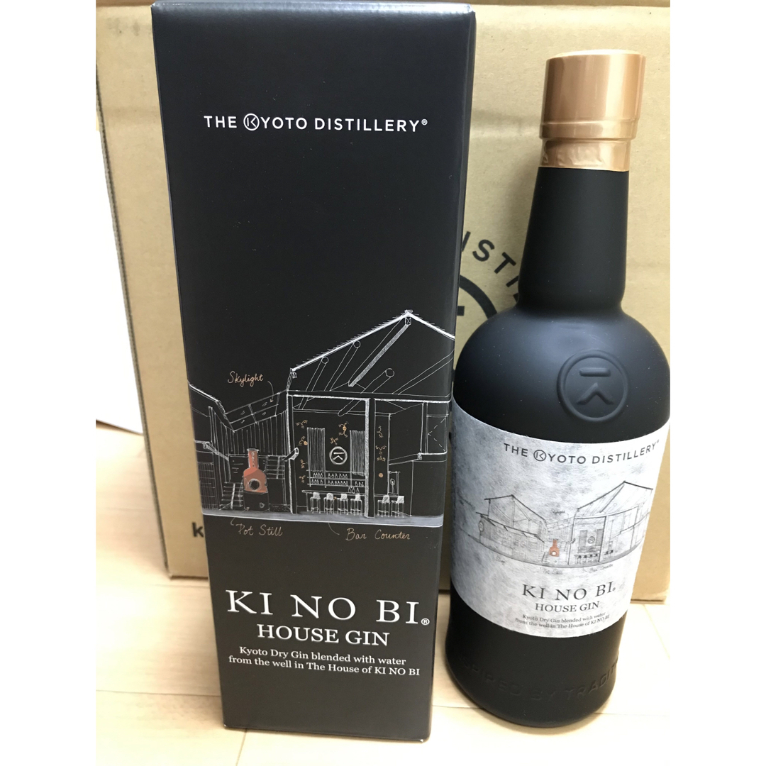 京都　KINOBI ドライジン 季の美　ハウスジン　1本 食品/飲料/酒の酒(蒸留酒/スピリッツ)の商品写真