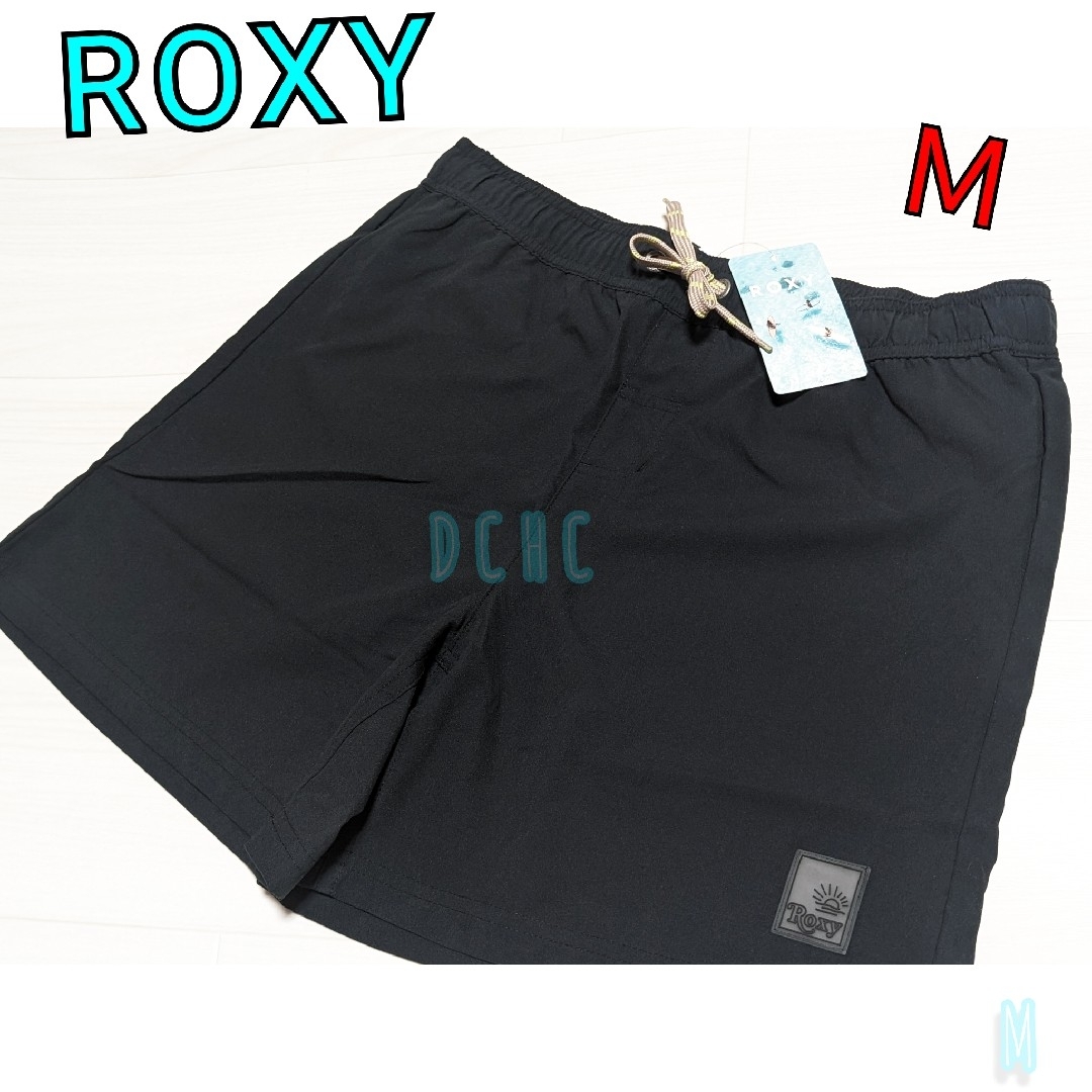 Roxy(ロキシー)の新品 【M】【ブラック】ロキシー ボードショーツ サーフパンツ 水着 レディースの水着/浴衣(水着)の商品写真