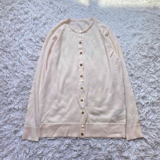 ドゥーズィエムクラス(DEUXIEME CLASSE)の美品✨ドゥーズィエムクラス カーディガン 春服 ウール 冬服 日本製 金ボタン(カーディガン)