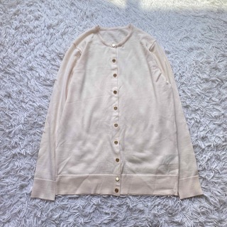 ドゥーズィエムクラス(DEUXIEME CLASSE)の美品✨ドゥーズィエムクラス カーディガン 春服 ウール 冬服 日本製 金ボタン(カーディガン)