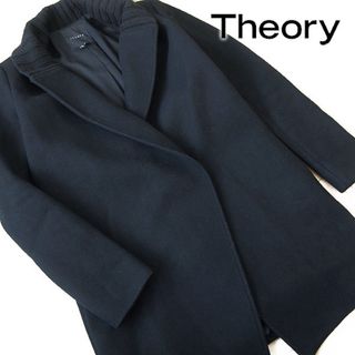 セオリー(theory)の美品 P(S位) セオリー theory レディース カシミアウールコート(チェスターコート)