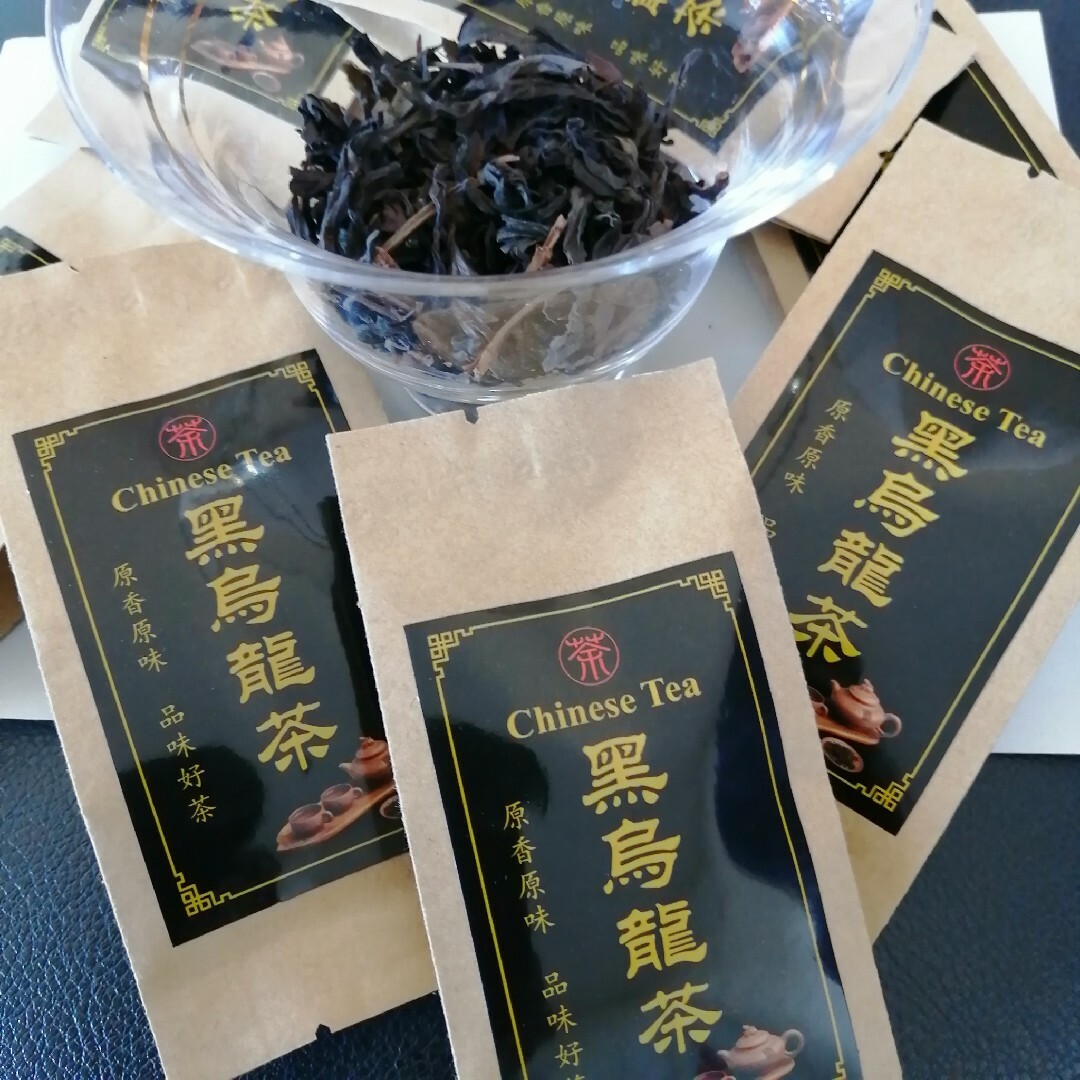 【国内加工】中国茶葉人気の黒烏龍茶　20包 食品/飲料/酒の飲料(茶)の商品写真