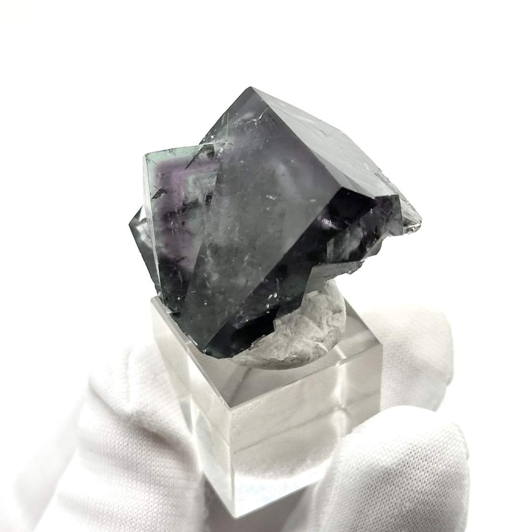 蛍石 Purple rain pocket UK 鉱物［SND-2780］ エンタメ/ホビーのコレクション(その他)の商品写真