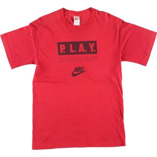 ナイキ(NIKE)の古着 90年代 ナイキ NIKE 銀タグ プリントTシャツ USA製 メンズL ヴィンテージ /eaa428551(Tシャツ/カットソー(半袖/袖なし))